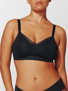 ThirdLove Wireless Minimizer Bra 42B Black Full Coverage